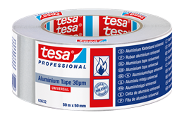 Tesa Universal-Aluminiumklebeband 63632, flexibel