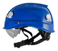 Artilux Schutzhelm aus ABS-Kunststoff, blau
