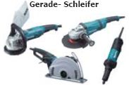 Trennmaschinen Winkel- und Geradeschleifer