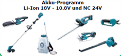 Akku-Programm 2x18V