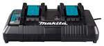 Preview: MAKITA Doppel-Schnell-Ladegerät DC18RD