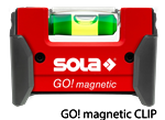 Preview: SOLA Mini-Wasserwaage GO! magnetic