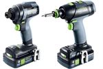 Preview: FESTOOL Akku-Schlagschrauber-/Bohrschrauber-Set:
