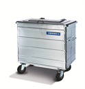 Preview: VERWO Kehrichtcontainer 800 lt, 2-mm-Stahlblech