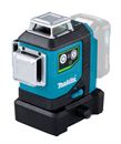 Preview: Makita Akku-Kreuzlinien-Laser 12V, grün 360°