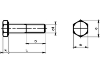Sechskt-Schrauben mit Schaft