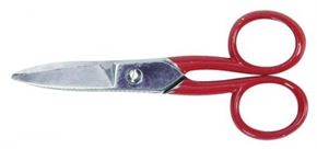 Erdi Elektrikerschere poliert, gezahnte Schneide
mit Drahtabschneider