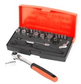 BAHCO Steckschlüsselsatz SL 24 - Antrieb 1/4"