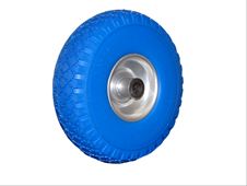 Polyurethanrad blau, "pannensicher"