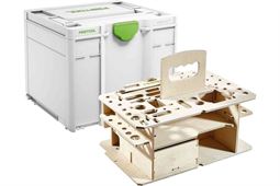 FESTOOL Systainer mit Holzeinsatz für Werkzeuge