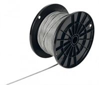 Stahldrahtseil aus INOX Edelstahl A2