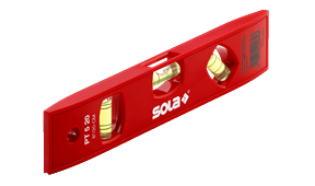 SOLA Kunststoff-Wasserwaage PTF 5, rot