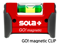 Preview: SOLA Mini-Wasserwaage GO! magnetic
