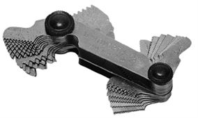 Vogel Gewindeschablone metrisch/inch