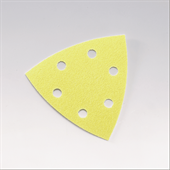 Schleifpapiersche siafast 3-eckig (Polygon) 6-Loch