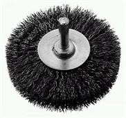 Zeintra Schaftrundbürste 300 Stahldraht gewellt