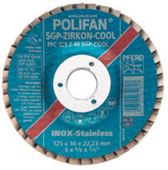 Pferd Polifan-Fächerschleifscheibe Ø 115mm K80