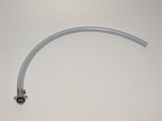 PVC-flex. Schlauch mit Gewebe Ø 10mm, Länge 600mm