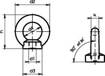 Ringmuttern, günstige Ausführung