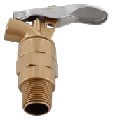 Ölhahn mit Nitrildichtung, konisches Gewinde 3/4"