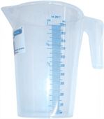 Pressol Messbecher aus Kunststoff, transparent