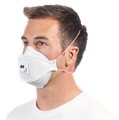 Preview: 3M Feinstaubmaske 9332 P3 mit Ausatemventil