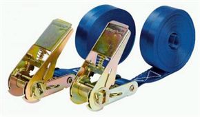 SpanSet Umreifungsgurt blau, mit Rätsche