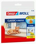 Tesamoll P-Profil Gummidichtung 05390 weiss