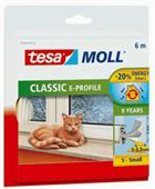 Tesamoll E-Profil Gummidichtung 05463 braun