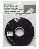 Preview: tesamoll Kautschuk-Schaumstoff 55571 schwarz