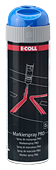 E-COLL Markierspray PRO Blau fluoriszierend