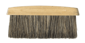 Ebnat Staubbürste mit grauen Borsten, Länge 170mm