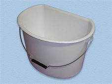 Farbeimer oval, Farbe weiss