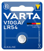 VARTA Knopfzellenbatterie Alkali Mangan
