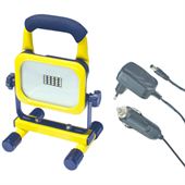 LED Akku-Scheinwerfer 10 Watt, dimmbar 3 Stufen