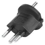 Preview: Fixadapter DE CEE7/7-CH T12 3-polig