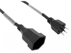 Verlängerungskabel GDV 3x1.5mm2, Länge 5m schwarz