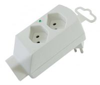 Mehrfachstecker weiss