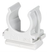 PVC-Klemmschelle KIR grau, schlagfest