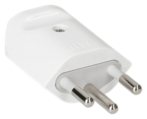 Max Hauri Stecker T12 250V/10A, weiss