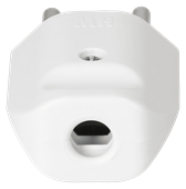 Preview: Max Hauri Stecker T12 250V/10A, weiss