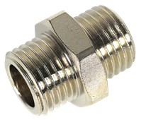 Doppelnippel R-1/4 x 1/4"