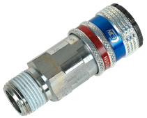 Preview: CEJN Sicherheits-Druckluftkupplung eSafe Serie 300