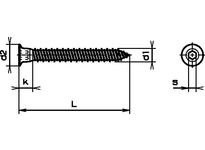 Toproc Rafix-K Fenstermontageschrauben