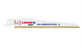 LENOX Säbelsägeblätter Bi-Metall Gold