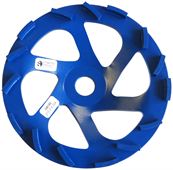 Diamant-Schleiftopf für hartes Material, blau