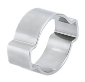 NORMA 2-Ohr-Bride verzinkt, Ø 11-13mm