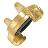 GEKA Blindkupplung aus Messing