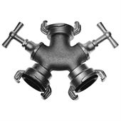 GEKA Zweiweghahn aus Messing