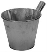 Jaucheschöpfer verzinkt, aus einem Stück gezogen